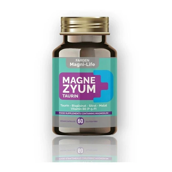 Magni-Life Magnezyum Taurin 60 Vegan Kapsül