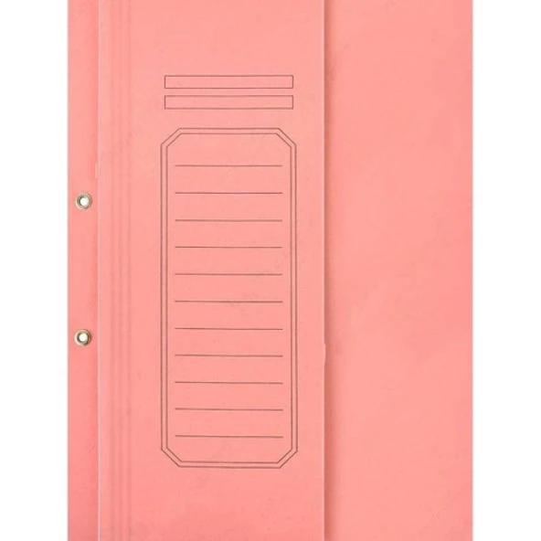 Alemdar Yarım Kapak Lüks Karton Dosya