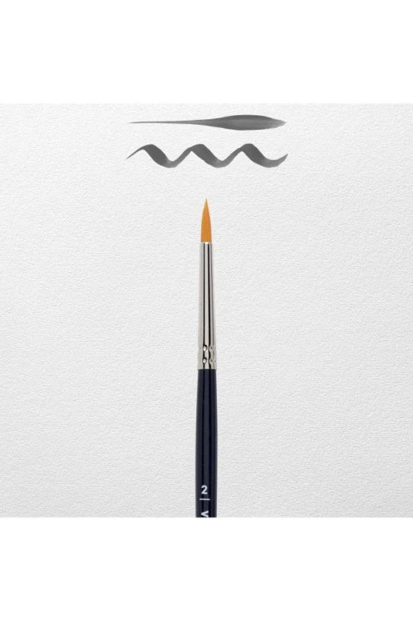 Vangogh Sulu Boya Fırça Yuvarlak Uçlu 191 Seri 3’lü Set - Resim 2