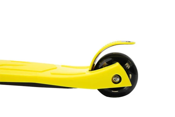 Xslide Işıklı SARI  Tekerlekli Scooter-  SARI - 3
