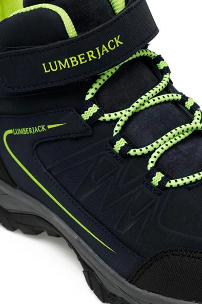 Lumberjack FERNANDES 3PR Erkek Çocuk Outdoor Bot Laci Yeşil 31-35 - 4