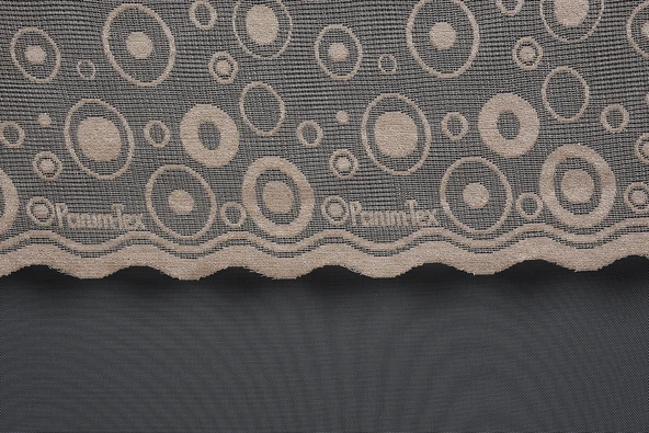 KDK 1080 DESEN VİZON RENK TEK KANAT Hazır dikilmiş Pileli Fon Perde 300*260 cm - Resim 2