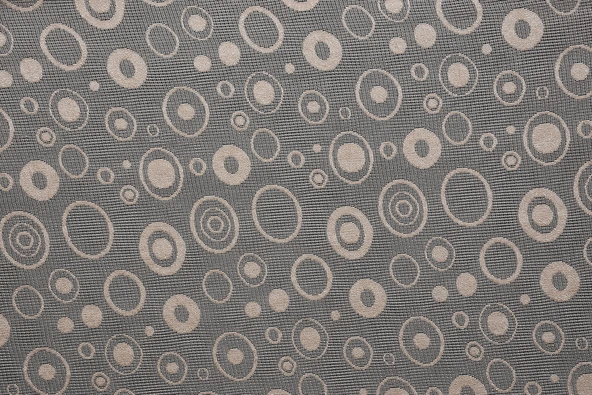 KDK 1080 DESEN VİZON RENK TEK KANAT Hazır dikilmiş Pileli Fon Perde 300*260 cm - Resim 3