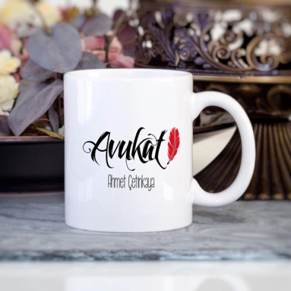 Kişiye Özel Avukat Kupa Bardak