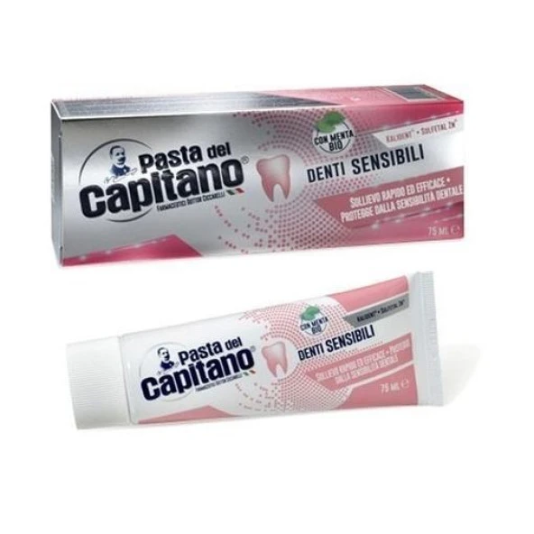 Pasta Del Capitano Denti Sensibili Diş Macunu 75ml