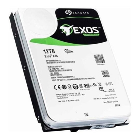 Seagate 12TB Exos 3.5" Sata 3.0 7200 Rpm Harddisk ST12000NM001G