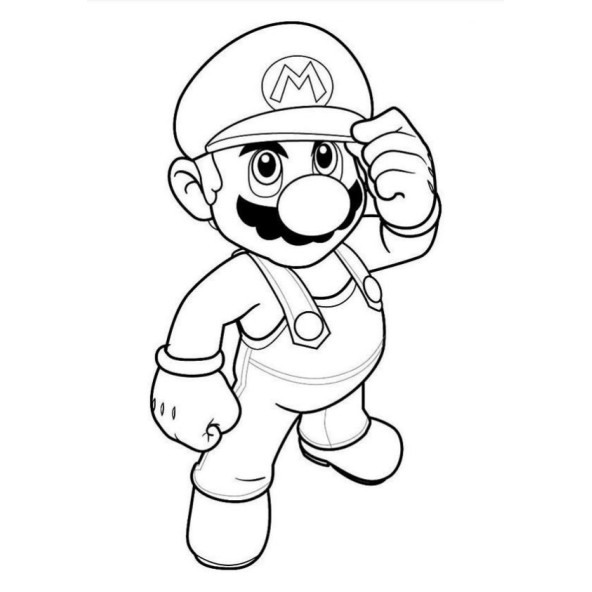 Süper Mario Boyama Kitabı - 5