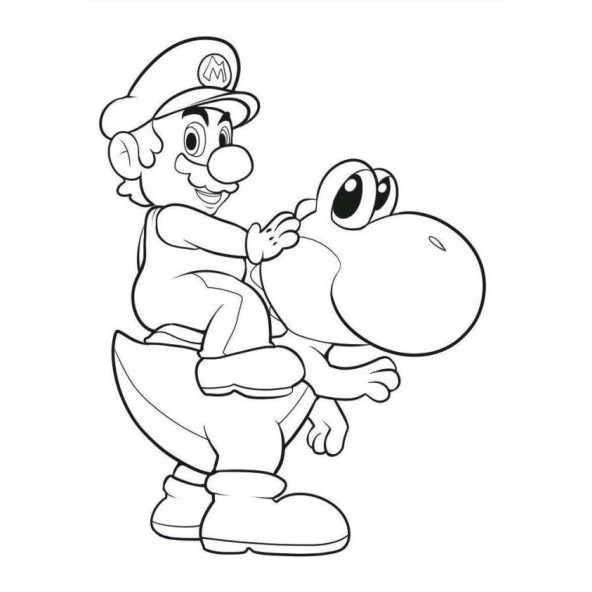 Süper Mario Boyama Kitabı - 6