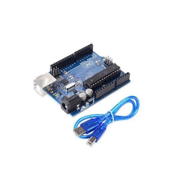 Arduino UNO R3 + USB Kablo ürün görseli