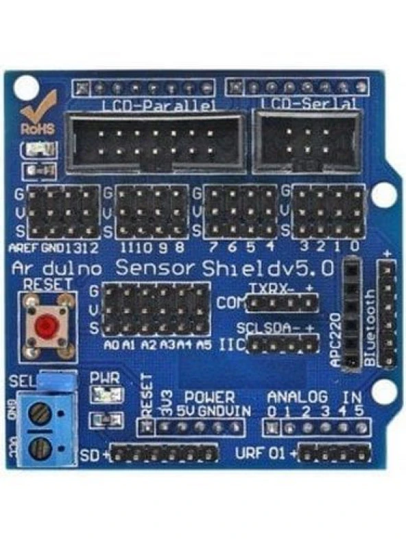 Arduino UNO Sensör Shield'i V5.0