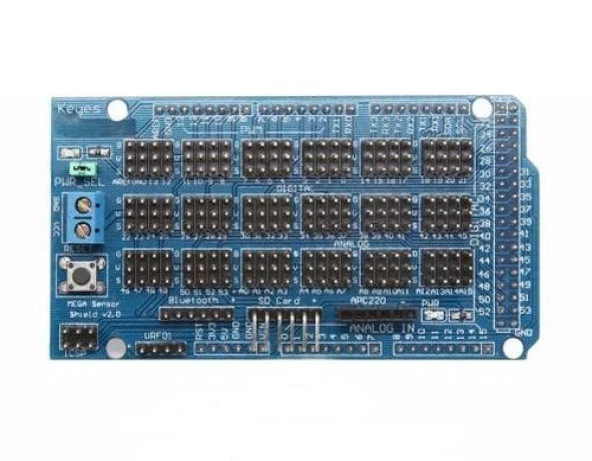 Arduino MEGA 2560 R3 Sensör Shield'i V2