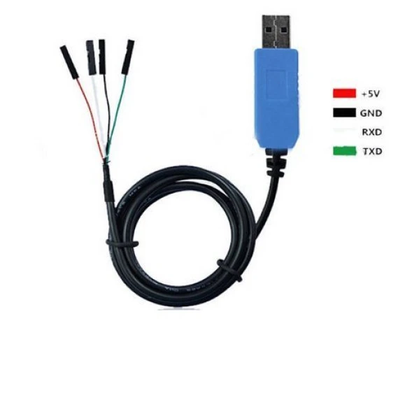 PL2303TA USB-TTL Seri Haberleşme Dönüştürücü Kablo