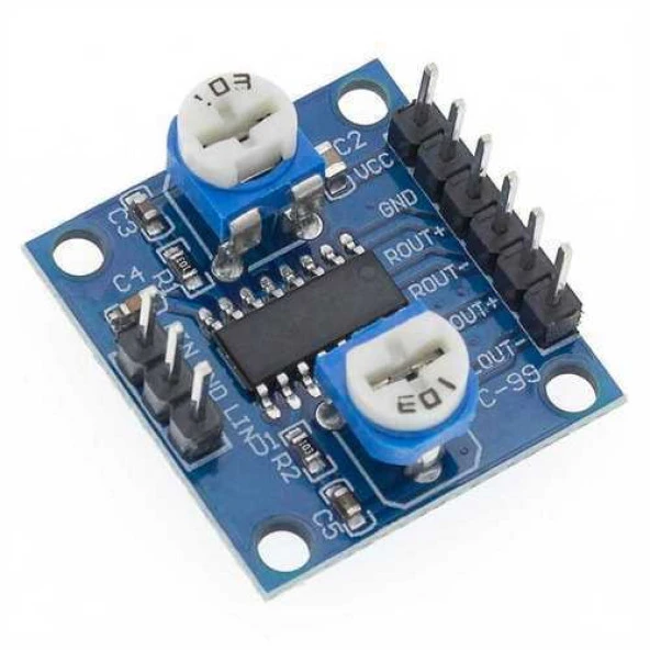 PAM8406 Dijital Ses Yükseltici Modülü (5Wx2 Stereo Potansiyometre ile) ürün görseli