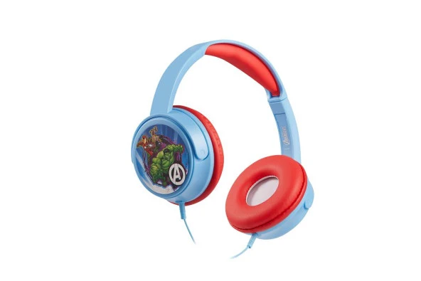 Kablolu Mikrofonlu Kulaklık Marvel Avengers Kulaklık Lisanslı MV-6513-AV2 Hulk İron man Demir Adam Thor Yenilmezler 5 ADET STİCKER İLE BİRLİKTE ürün görseli