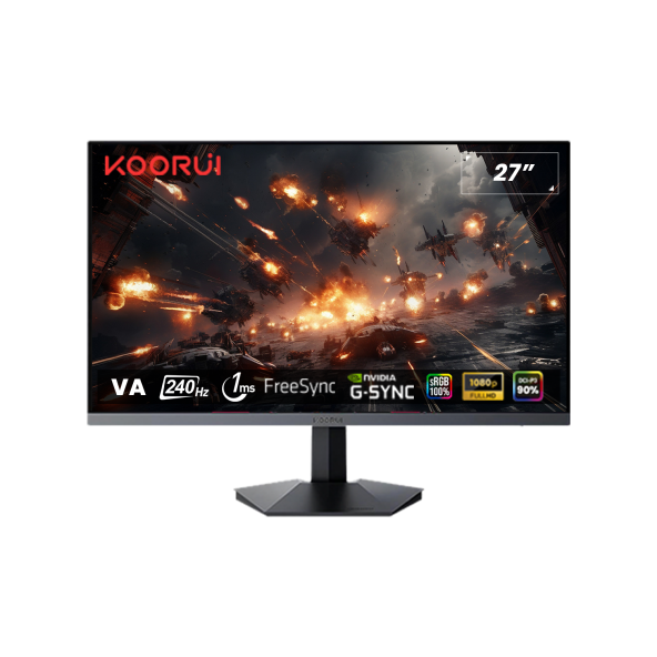 Koorui 27" GN02 240Hz 1ms VA FHD (HDMI, DisplayPort) Monitör