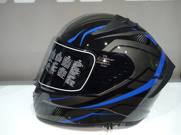 KASK MTS PRO 801 LEAD GÜNEŞ GÖZLÜKLÜ BLUE