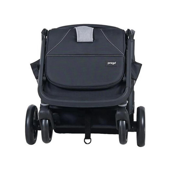 Prego Smart Fold Tek Yönlü Bebek Arabası Siyah - 3