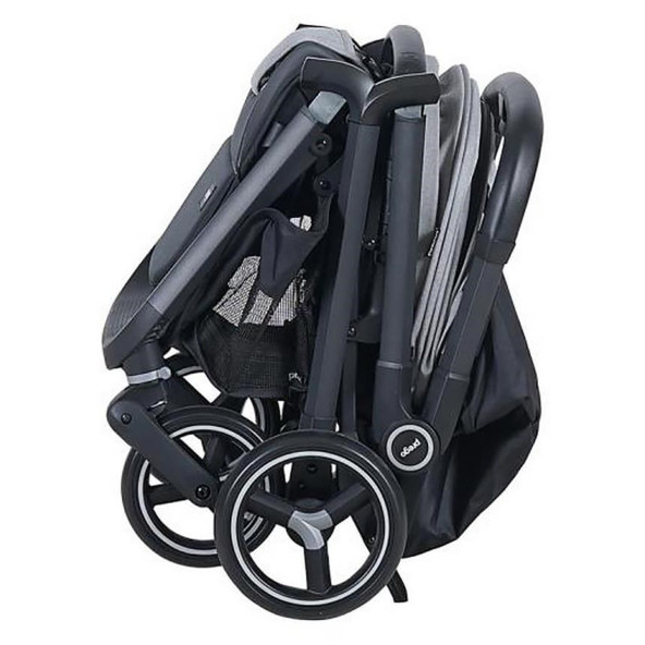 Prego Smart Fold Tek Yönlü Bebek Arabası Siyah - 5