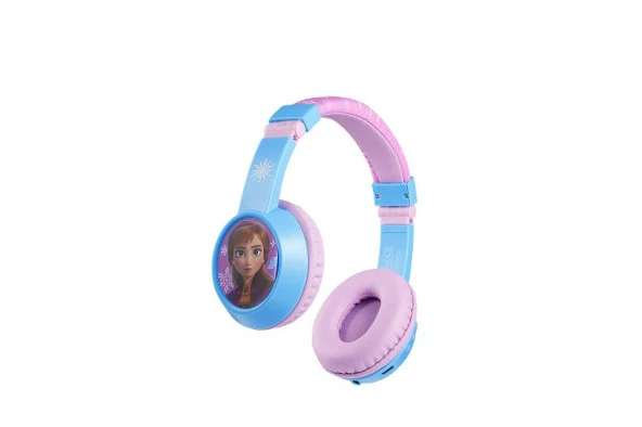 Bluetooth Kulaklık Disney Frozen Karlar Ülkesi Anna Elsa Mikrofonlu Kablosuz Çocuk Kulaklığı Lisanslı DY-9938-FZ - 2