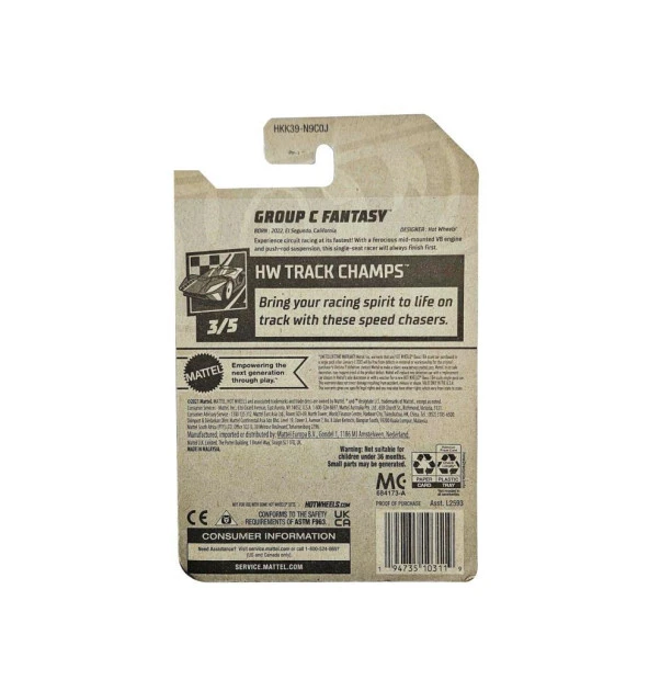 Hot Wheels Tekli Koleksiyon Arabalar Group C Fantasy HKK39 - 2