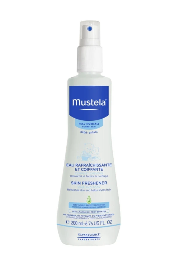 Mustela Saç Şekillendirici Ferahlatıcı Vücut Spreyi 200 ml