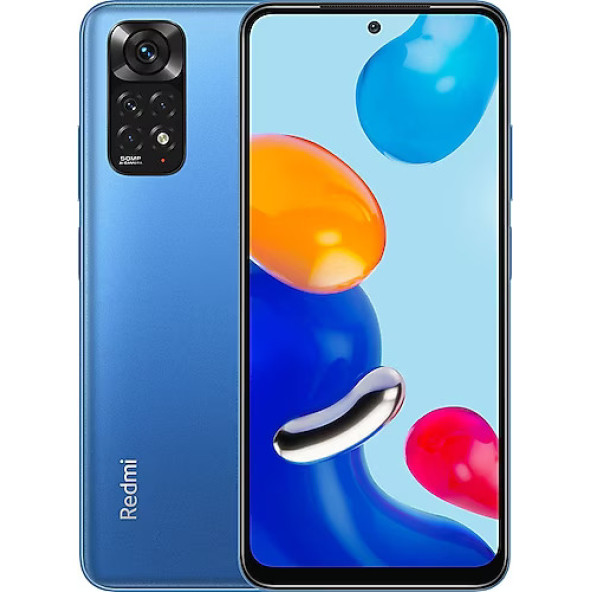 Xiaomi Redmi Note 11S 128 GB 8 GB RAM Mavi (Xiaomi Türkiye Garantili)