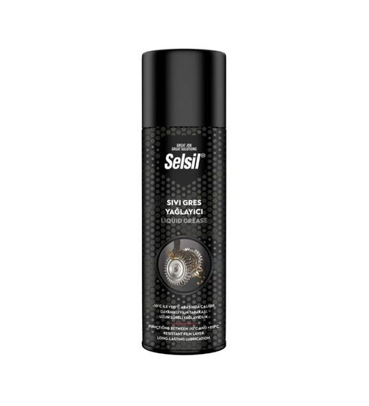 Selsil Sıvı Gres Yağlayıcı Sprey 500 Ml