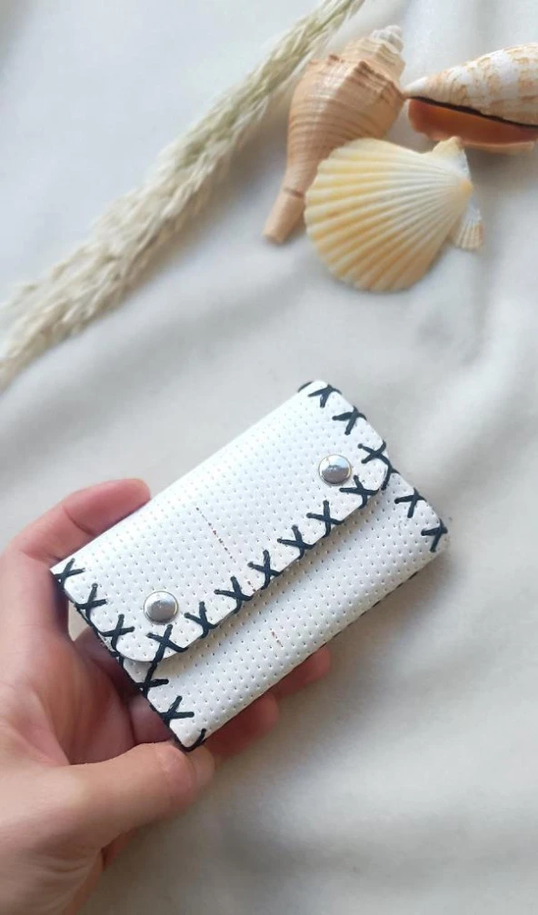 Cüzdan Hakiki Deri Bozuk Para Cüzdanı Çanta İçi Cüzdan 2 Gözlü Cüzdan - Resim 4