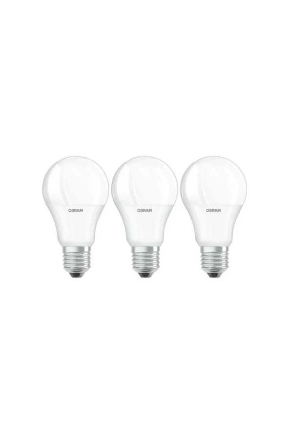 Standart Led Value Classic A60 8.5w Beyaz Işık E-27 Duy Ampul 3'lü Paket