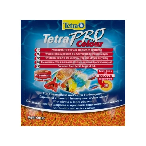 Tetra Pro Colour 12 gr Skt : 02/2028 Orjinal Anadolu Pet Ürünüdür