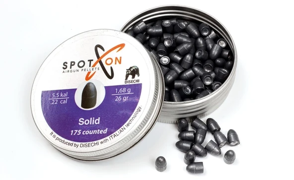 Spoton Solid 26 Grain 5,5 mm Havalı Saçması 175 Adet ürün görseli 1