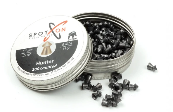 Spoton Hunter 14 Grain 5,5 mm Havalı Saçması 200 Adet ürün görseli
