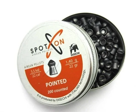 Spoton Pointed 22 Grain 5,5 mm Havalı Saçması 200 Adet ürün görseli