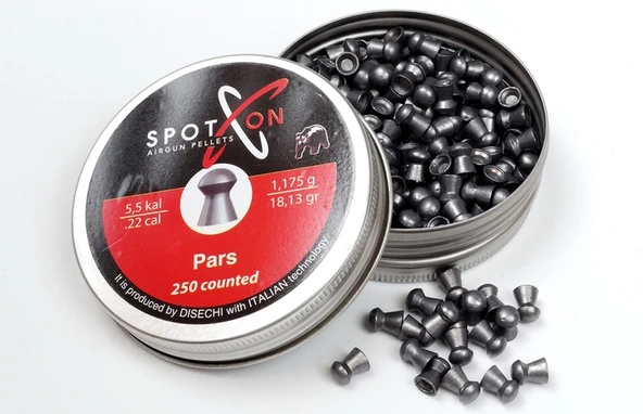Spoton Pars 18,13 Grain 5,5 mm Havalı Saçması 250 Adet ürün görseli 1