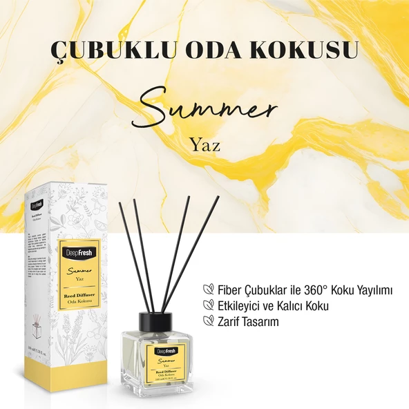 Deep Fresh Çubuklu Oda Kokusu Yaz 100 ml - 2