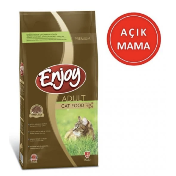 Enjoy Tavuklu 3 kg Yetişkin Kedi Maması - Açık Paket