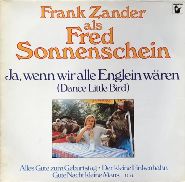 Frank Zander Als Fred Sonnenschein – Ja, Wenn Wir Alle Englein Wären pop tarz plak alithestereo