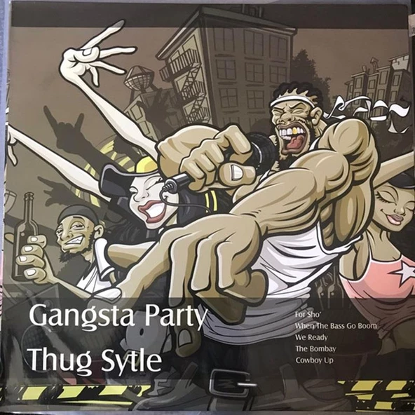 Gangsta Party Thug Style-gangsta Party Thug Style- Vinyl, Lp, Compilation Hip Hop Vinly plak alithestereo