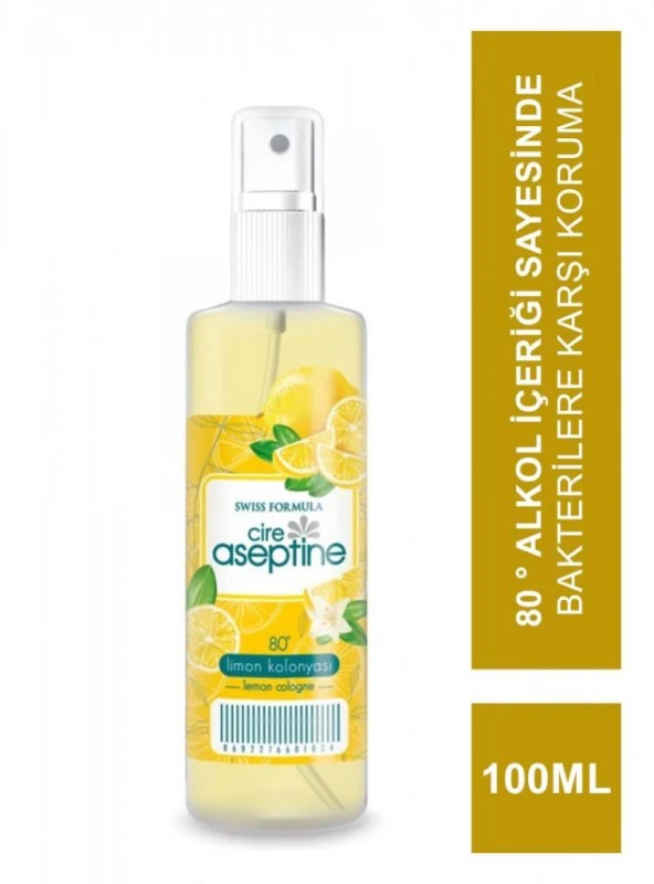 Cire Aseptine Limon Kolonyası 100ml