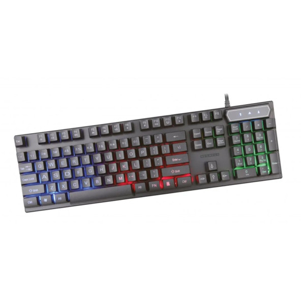 RGB Oyuncu Klavyesi Renkli Gaming Klavye Concord C-59