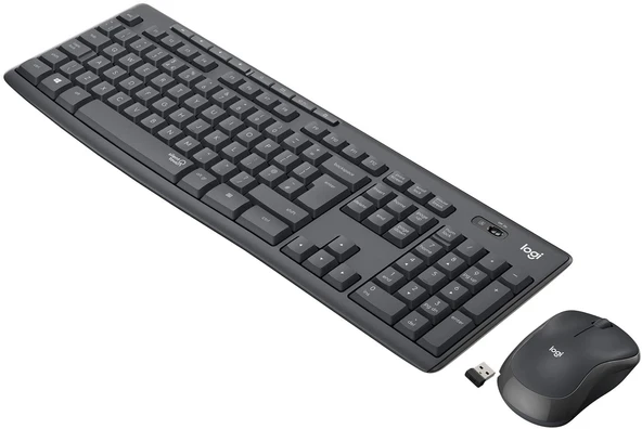 Logitech MK295 Klavye Mouse Set Siyah 920-009804 - Resim 2