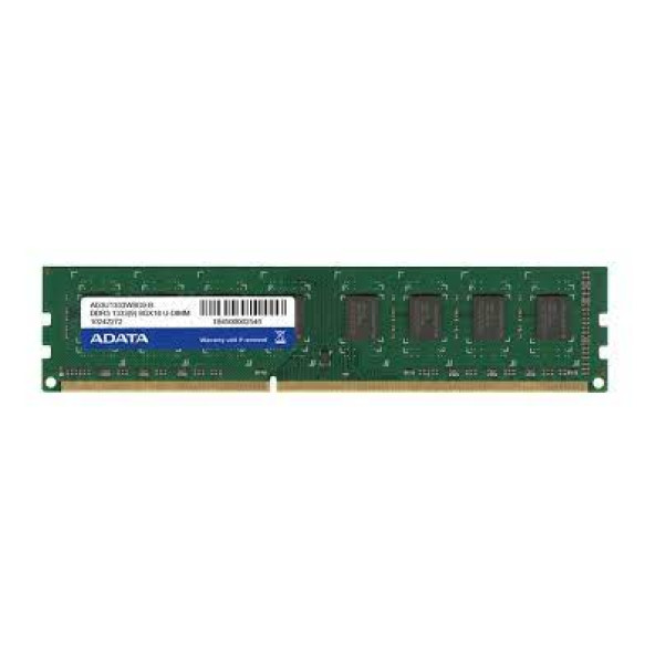 AD3U1333W8G9-S ADATA 8GB DDR3 Non ECC PC3-10600 1333Mhz MASAÜSTÜ RAM BELLEK