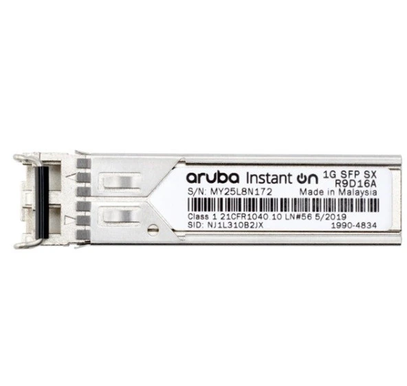 HPE  R9D16A Aruba Ion 1g Sfp Lc Sx 500M Mmf Xcvr