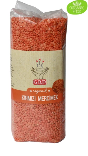 Organik Kırmızı Mercimek 1000 gr