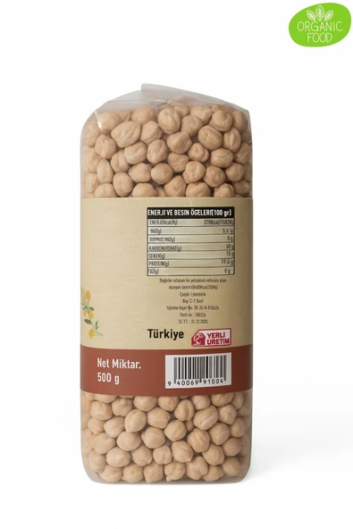 GRD ORGANİK NOHUT 500 gr - 2