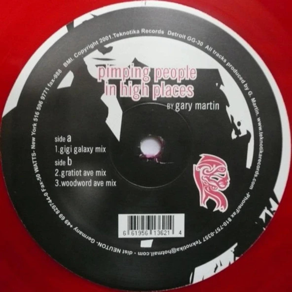 Gary Martin – Pimping People In High Places Tribal Techno Vinly Pembe Plak alithestereo