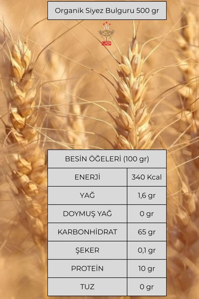 GRD Organik Siyez Bulguru 1000 gr - 5