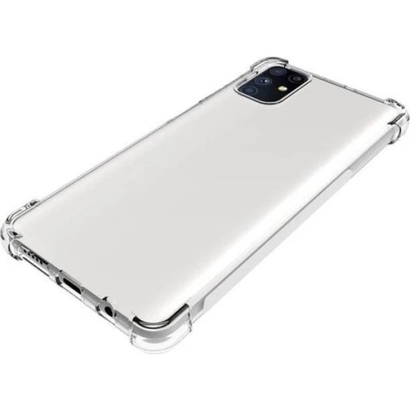 Samsung Galaxy M31S Şeffaf Olex Tpu Darbe Emici Silikon Kılıf