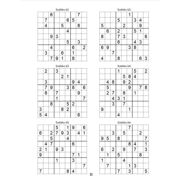 Kolaydan ZORA 800 Sudoku Spiralli Büyük BOY Kitabı (Cevaplarıyla) - Resim 6