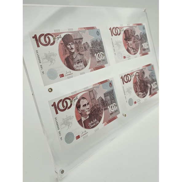 Özel Seri Numaralı Türkiye Cumhuriyeti 100. Yıl Hatıra Para Seti - 2